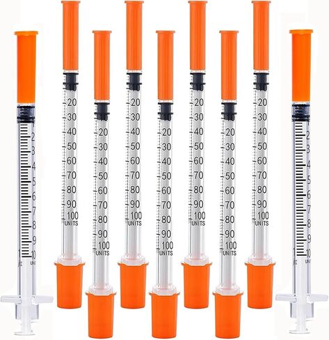 Syring 1mL 30G 5/16 Inch (8mm), Individually Sealed for Laboratory and Fluid Dispensing, U-100 Lab Syring Pack of 30 in Kuwait