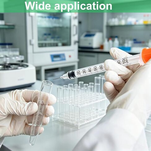 Syring 1mL 30G 5/16 Inch (8mm), Individually Sealed for Laboratory and Fluid Dispensing, U-100 Lab Syring Pack of 30 in Kuwait