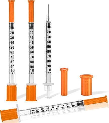 1 ml/cc 30 Gauge 5/16 Inch Syringe, Individually Packed, 100PCS in Kuwait