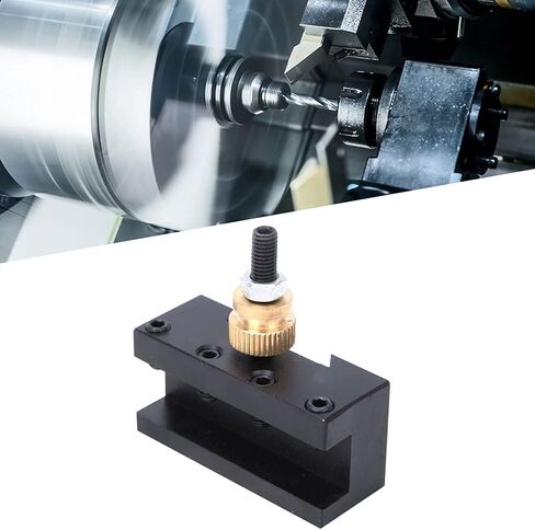Tool Post CNC Lathe Tool Holder, Aluminum Alloy, High Precision Grinding for Industrial Use and DIY Machining in Kuwait