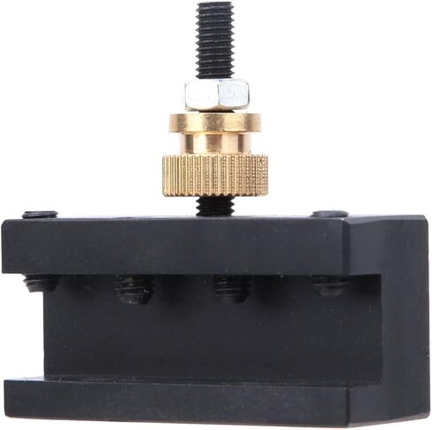 Tool Post CNC Lathe Tool Holder, Aluminum Alloy, High Precision Grinding for Industrial Use and DIY Machining in Kuwait