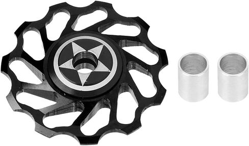 Aluminium Alloy Mountain Road Bike Rear Derailleur Wheel Bicycle Ceramics Smooth Guide Roller Cycling Accessory for Cycling Enthusiasts in Kuwait