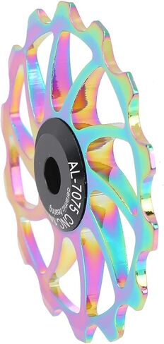 Bike Guide Roller 14T, Aluminum Alloy Pulley Wheel with 4/5/6mm Screws for Mountain Bike in Kuwait