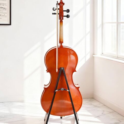 Floor Cello Stand Elegant Design Cello Stand Stable Support String Instrument Holder for Home, Studio, Music Room in Kuwait