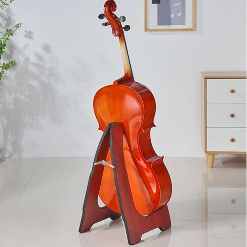 Floor Cello Stand Elegant Design Cello Stand Stable Support String Instrument Holder for Home, Studio, Music Room in Kuwait