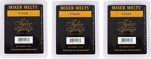Tyler 1.9 أوقية أونصة معطرة الشمع مكعبات الذوبان لترامب الموقد ، حزمة 2 in Kuwait