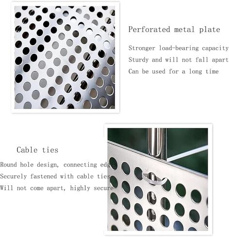 304 Stainless Steel Perforated Sheet Metal Round 1mm Mesh 20x20cm With 1-10mm Holes Multiple Sizes(1mm Mesh,35x35cm) in Kuwait