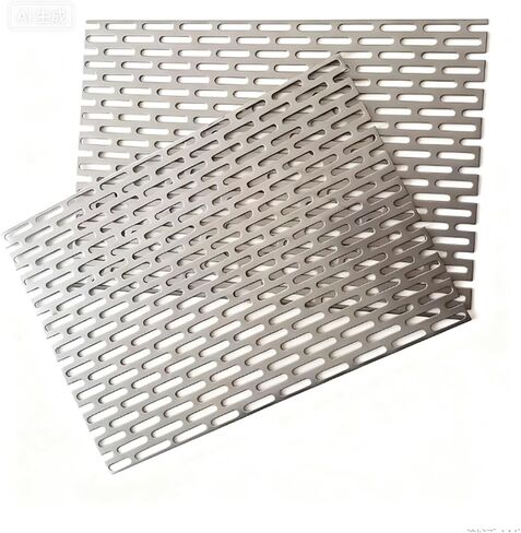Perforated Sheet Metal Round 304 Stainless Steel 1.2mm Thick 15x20cm for Air Vent Grille Filter Guard(0.8mm Thick,35x40cm) in Kuwait