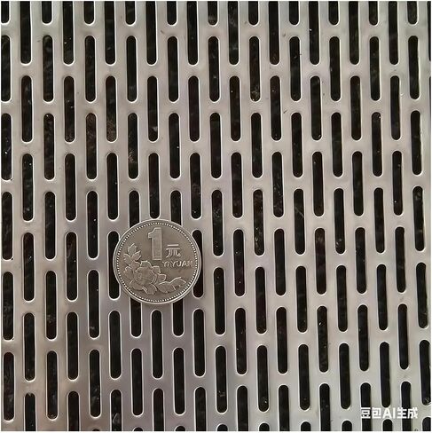 304 Stainless Steel Perforated Sheet Metal Round 0.8mm Thick 35x40cm Stagger Expanded Plate(1.2mm Thick,40x40cm) in Kuwait