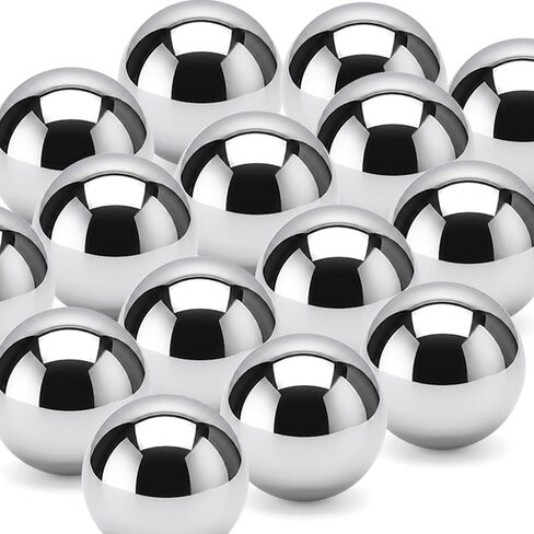 40pcs 1 Inch Chrome Steel Bearing Balls 25.4mm Precision Steel Balls High Hardness for Bearings Drawer Slides Auto Parts & Industrial Applications in Saudi Arabia