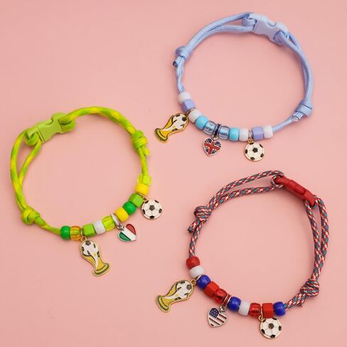 2026 World Cup Soccer Dog Collar, Adjustable Football Pet Collar for Small & Medium Dogs - Soft Polyester Puppy Neck Strap with Quick-Release Buckle. (WC26-Brazil) in Kuwait