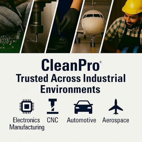 CleanPro® 99% كحول أيزوبروبيلي، مذيب IPA لا مائي، سطل صناعي سعة 5 جالون للتصنيع وتنظيف المعدات وإزالة الشحوم in Kuwait