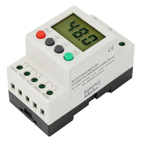 Mingzhe SVR1000 واقي الجهد الزائد بمرحل واحد مع شاشة LCD للأجهزة الكهربائية للاستخدام المنزلي (AD220) in Kuwait