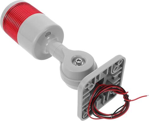Gadpiparty 24v LED Signal Tower Light with High-Brightness Flash Frequency, 1 Layer Industrial Warning Lamp for Factories and Machinery, Sturdy PC and Abs Material Tower Lamp in Kuwait