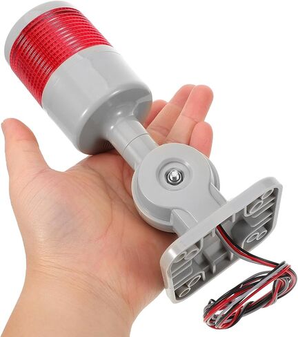 Gadpiparty 24v LED Signal Tower Light with High-Brightness Flash Frequency, 1 Layer Industrial Warning Lamp for Factories and Machinery, Sturdy PC and Abs Material Tower Lamp in Kuwait