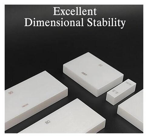 1pc,0.5-100mm Length, Ceramic Rectangular Gauge Block, Grade 0, Customized Gauge, Tools for Micrometer and Caliper Inspection for Testing and Calibration(100mm 1pc) in Kuwait