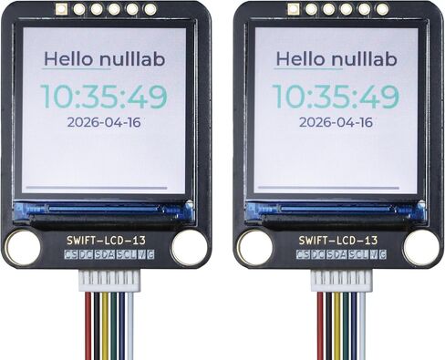 2-Pack 2.0 Inch LCD Display Module, 240x320 Full Color TFT IPS Screen, ST7789 Driver 4-Wire SPI Interface, 3.3V-5V Compatible, for Embedded HMI, Smart Device & DIY Projects in Kuwait