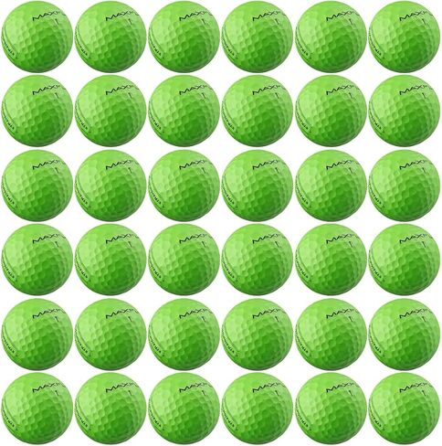 Maxfli SoftFli Golf Balls – 36-Pack Matte Green | Soft Feel Low Compression Golf Balls for Distance & Control | Durable Ionomer Cover | Ideal for Beginners & Recreational Golfers in Kuwait
