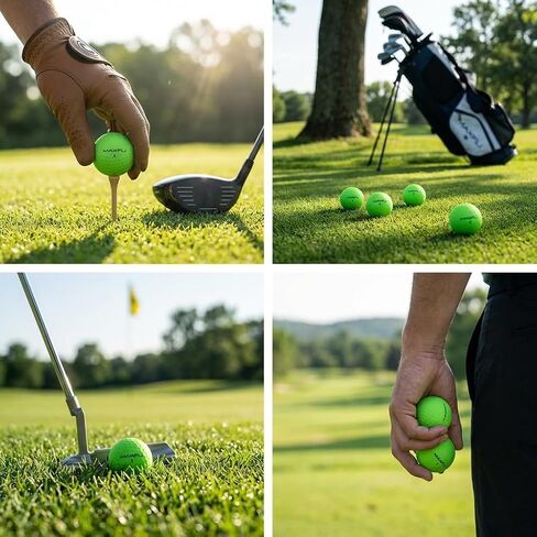 Maxfli SoftFli Golf Balls – 36-Pack Matte Green | Soft Feel Low Compression Golf Balls for Distance & Control | Durable Ionomer Cover | Ideal for Beginners & Recreational Golfers in Kuwait