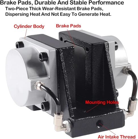 Pneumatic Large Air Pressure Disc Brake Type Integral Brake Wire Drawing Machine Brake Cylinder DBZ-20Air Pressure Parking Brake in Kuwait