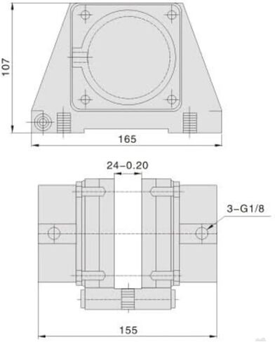 Pneumatic Large Air Pressure Disc Brake Type Integral Brake Wire Drawing Machine Brake Cylinder DBZ-20Air Pressure Parking Brake in Kuwait
