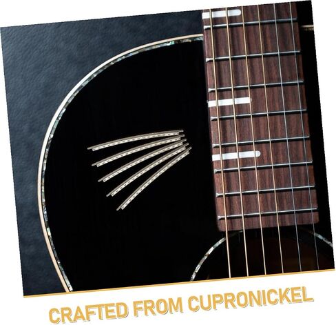 48pcs Cupronickel Electric Guitar Fretboard Wire Replacement Kit 2.2mm 24 Frets Per Set 2 Sets Electric Guitar Repair Parts for Fretboard Maintenance in Kuwait
