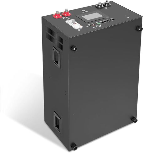 LiFePO4 Battery Box DIY 48V 280Ah 15kwh 51.2V 314Ah 330Ah Lithium Iron Pack Metal case,with 200A JK Bluetooth BMS and Other Accessories,for RV,Off Grid,Backup Power,Golf cart,Home Storage,Marine in Kuwait