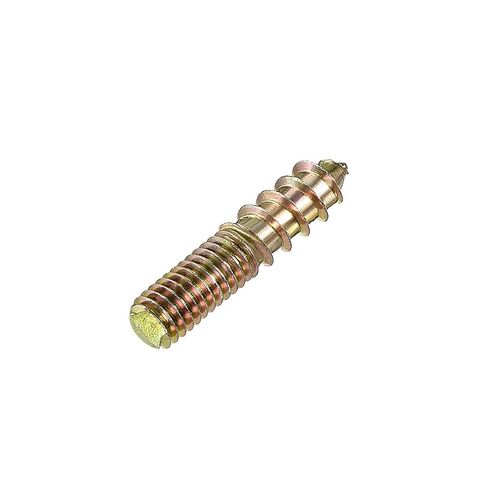 M6 Hanger Bolts Length 1-1/8"(30mm) Double Headed Bolts Self-Tapping Screw 6mm Wood Joint Furniture Legs 10pcs in Kuwait