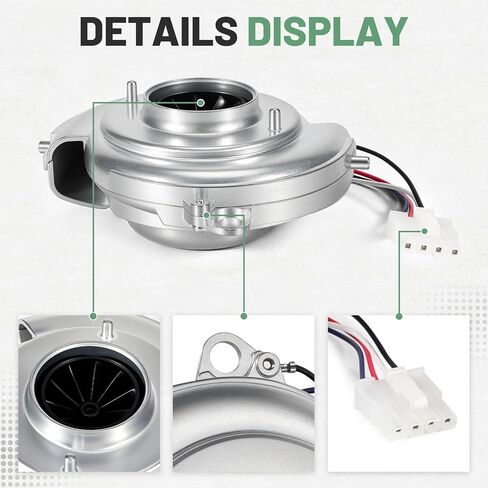Engine Ventilation Fan Motor Fit for iRobot S9 Smart Sweeper Fan Module, Vacuum Cleaner Motor Module Replacement, Metal Cooling Part for S9 Robot Vacuum Accessories in Kuwait