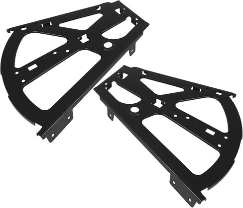 SHERCHPRY Cabinet Flip Frame Hinges Concealed Shoe Storage Iron 2pcs Black Smooth Operation and Space-Saving Design, Single Layer Hardware for Shoe Rack for Home and Office in Kuwait