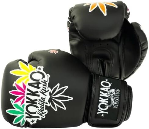 YOKKAO Microfiber Boxing Gloves - A-Grade Thai Microfiber | Multi-Layer Foam | Produced at YOKKAO Factory, Thailand | Muay Thai, Sparring, Bag Work | 8oz-18oz in Kuwait