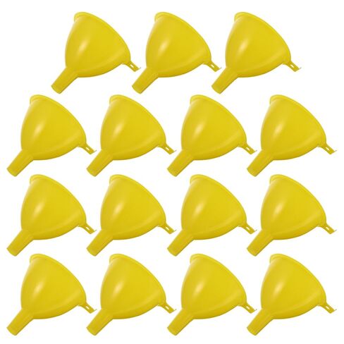 PRETYZOOM 15pcs Plastic Funnel Funnel for Laboratory Kitchen Use Lightweight Design for Easy Liquid Transfer and Storage in Kuwait