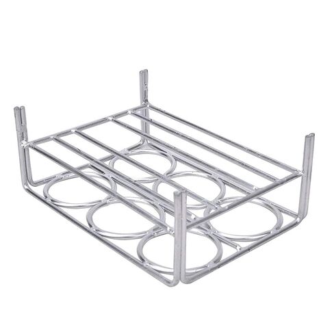 Crucible Holder, 6 Holes 36mm Plated Wire Crucible Support with Strong High Temperature Resistance, for Laboratory Educational Metal Heating Projection in Kuwait