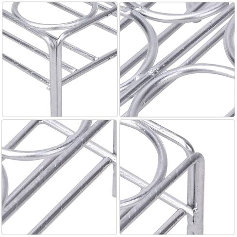 Crucible Holder, 6 Holes 36mm Plated Wire Crucible Support with Strong High Temperature Resistance, for Laboratory Educational Metal Heating Projection in Kuwait