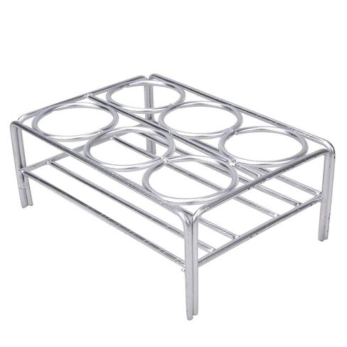 Crucible Holder, 6 Holes 36mm Plated Wire Crucible Support with Strong High Temperature Resistance, for Laboratory Educational Metal Heating Projection in Kuwait