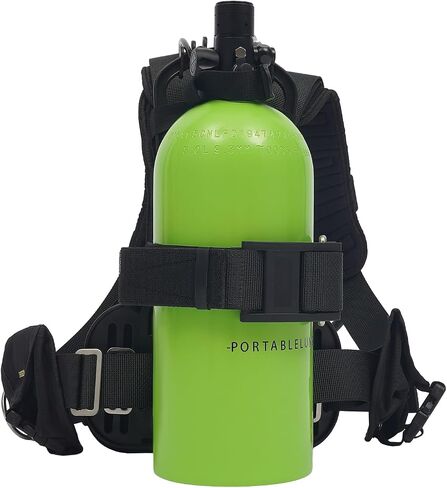 3L طقم خزان الغوص 3000PSI معدات خزان الغوص | 30-40 دقيقة للتنفس تحت الماء محمول، محول تضخم إلى 8 مم، للنسخ الاحتياطي للاستجمام تحت الماء in Kuwait