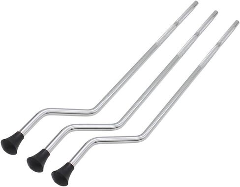 3pcs Floor Tom Legs Floor Tom Feet Replacement Parts for Tom Drum Percussion Instrument Metal Non-Slip DIY Hardware in Kuwait