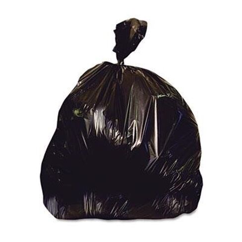 Low-Density Repro Can Liner, 56gal, 2mil, Black, 43 x 47, 100/Carton in Kuwait