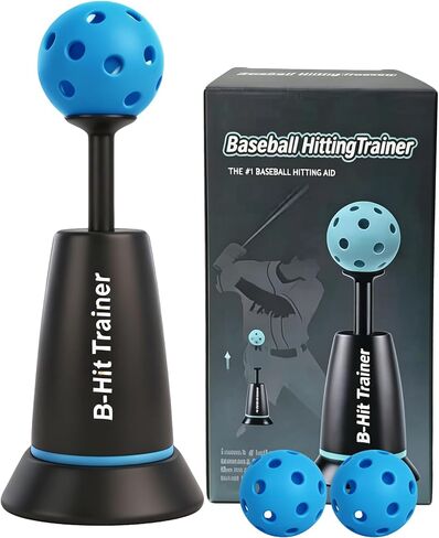Baseball Automatic Pop-up Trainer, Foot Operated Pitching Machine, Solo Hitting Practice Equipment, Portable Indoor Outdoor Baseball Softball Training Gear with Dedicated Training Balls in Saudi Arabia