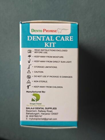 Zinc Oxide Eugenol Cement Dental Care Kit Glue for Crowns & Bridges Filling in Kuwait