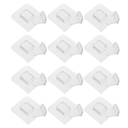 SEWACC 12pcs Silicone and Plastic Trash Can Wall Protectors, Impact Absorbing Bumpers with Snug Corner Fit and Square Trash Cans, for Kitchens and Rental Homes in Kuwait