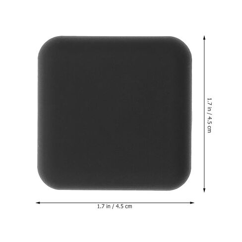 minkissy 10pcs Door Handle Bumper Protector for Wall and Cabinet Doors, Silicone Plastic with Rounded Corners, Not Easy to Deform, Comfortable to Touch, for Bathroom and Outdoor Use in Kuwait