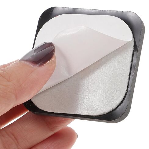 minkissy 10pcs Door Handle Bumper Protector for Wall and Cabinet Doors, Silicone Plastic with Rounded Corners, Not Easy to Deform, Comfortable to Touch, for Bathroom and Outdoor Use in Kuwait