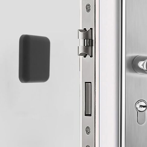 minkissy 10pcs Door Handle Bumper Protector for Wall and Cabinet Doors, Silicone Plastic with Rounded Corners, Not Easy to Deform, Comfortable to Touch, for Bathroom and Outdoor Use in Kuwait