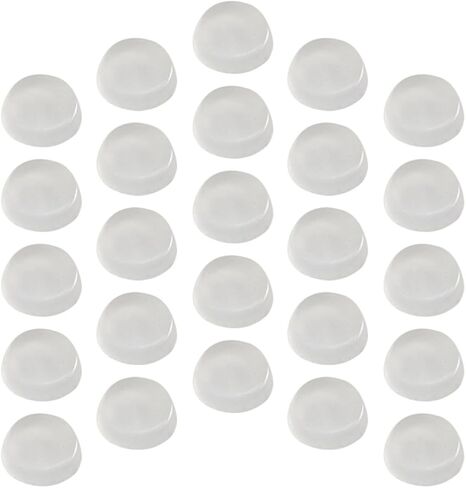 DOITOOL Silicone Cabinet Door Bumpers Light-Colored Pads 64 Pieces Self Adhesive Noise Reduction Dampening Pads for Drawers and Cabinets for Smooth Furniture Surfaces in Kuwait