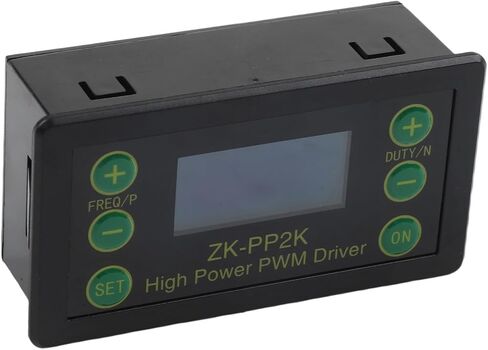 FABULETTA ZK-PP2K for PWM and for pulse Generator Signal Module with Adjustable for frequency Duty Cycle for LED Motor Solenoid Valve Driver Control 3.3V to 30V Input 8A Load Capacity Industrial Test in Kuwait