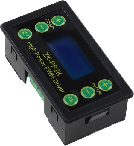 FABULETTA ZK-PP2K for PWM and for pulse Generator Signal Module with Adjustable for frequency Duty Cycle for LED Motor Solenoid Valve Driver Control 3.3V to 30V Input 8A Load Capacity Industrial Test in Kuwait