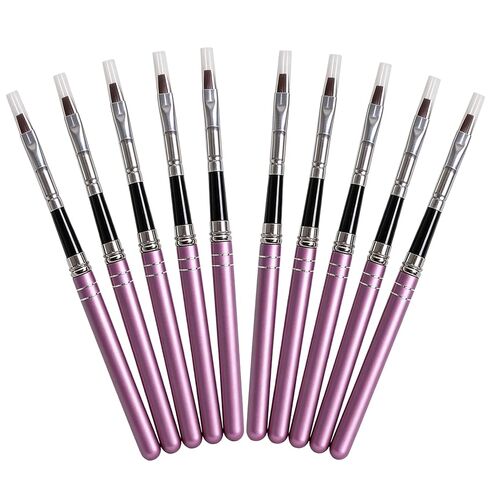 10pcs Resin Porcelain Application Pen Dental Resin Brush Pens Shaping Dentist Lab Tools in Kuwait