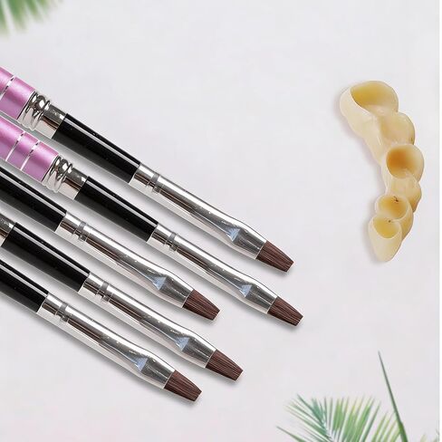 10pcs Resin Porcelain Application Pen Dental Resin Brush Pens Shaping Dentist Lab Tools in Kuwait