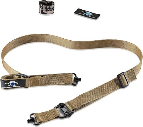 Rifle Sling - Durable Two Point Sling with Fast Adjust Pull Tab, Dual QD Mounts & Free Camo Sling Band in Kuwait